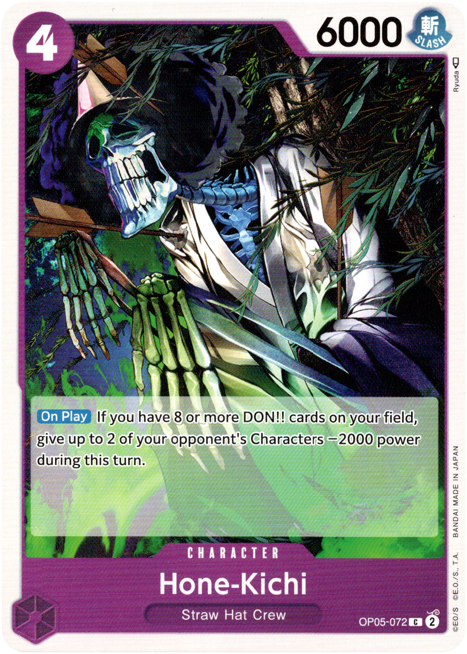 Hone-Kichi - OP05-072 - Awakening of the New Era - Card Cavern