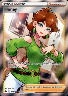 Honey Full Art - 192/198 - Chilling Reign - Holo - Card Cavern