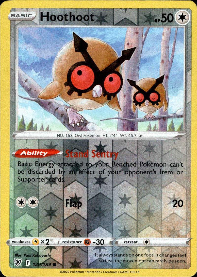 hoothoot pokemon card price Hoothoot - 120/189 - Astral Radiance