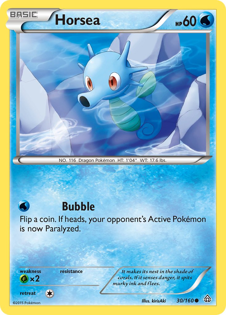 Horsea - 30/160 - Primal Clash - Card Cavern