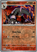 Houndoom - 034/198 - Scarlet & Violet - Reverse Holo - Card Cavern