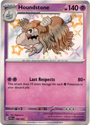 Houndstone - 168/091 - Paldean Fates - Holo - Card Cavern