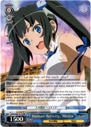 Human Activity, Hestia - DDM/S88-E075 RR - Is it Wrong to Try to Pick Up Girls in a Dungeon? - Card Cavern