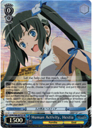 Human Activity, Hestia - DDM/S88-E075S SR - Is it Wrong to Try to Pick Up Girls in a Dungeon? - Card Cavern