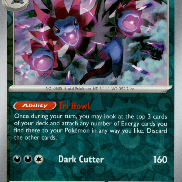 Hydreigon - 140/193 - Paldea Evolved