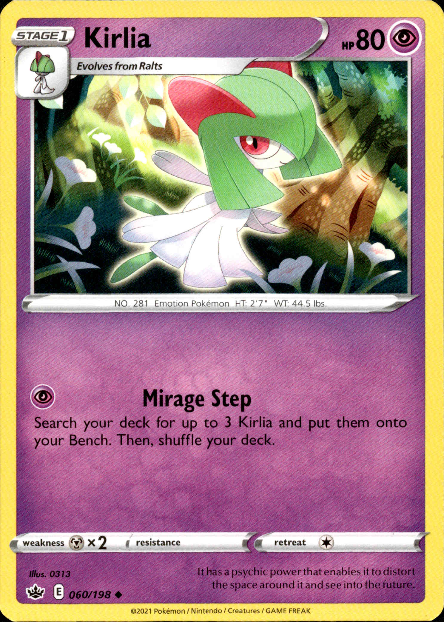 Kirlia - 060/198 - Chilling Reign - Card Cavern