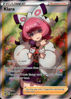 Klara Full Art - 194/198 - Chilling Reign - Holo - Card Cavern