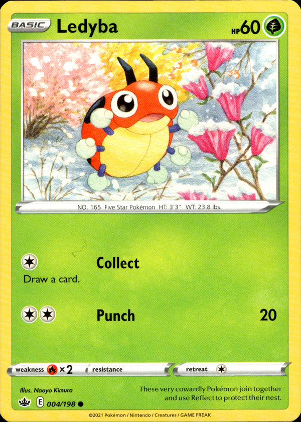 Ledyba - 004/198 - Chilling Reign - Card Cavern