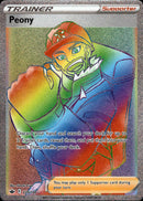 Peony Hyper Rare - 220/198 - Chilling Reign - Holo - Card Cavern