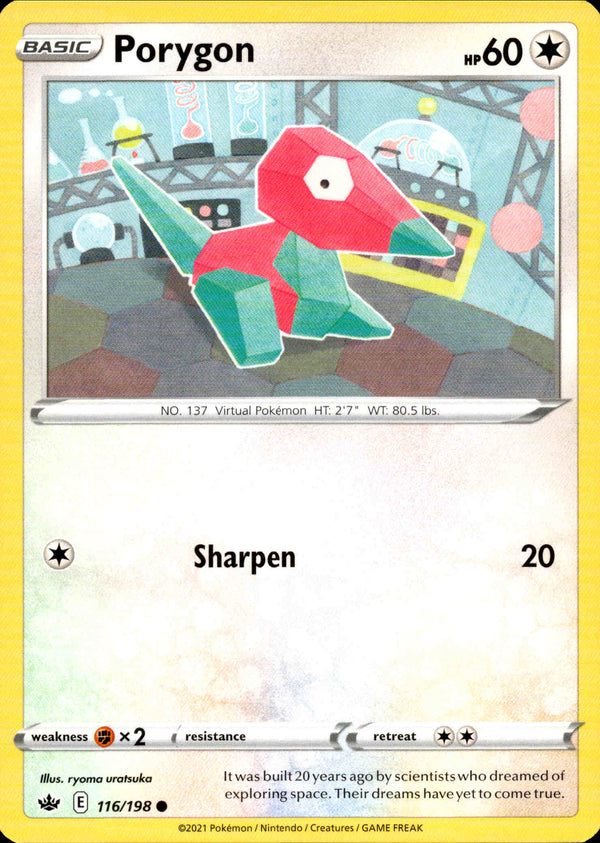 Porygon - 116/198 - Chilling Reign - Card Cavern