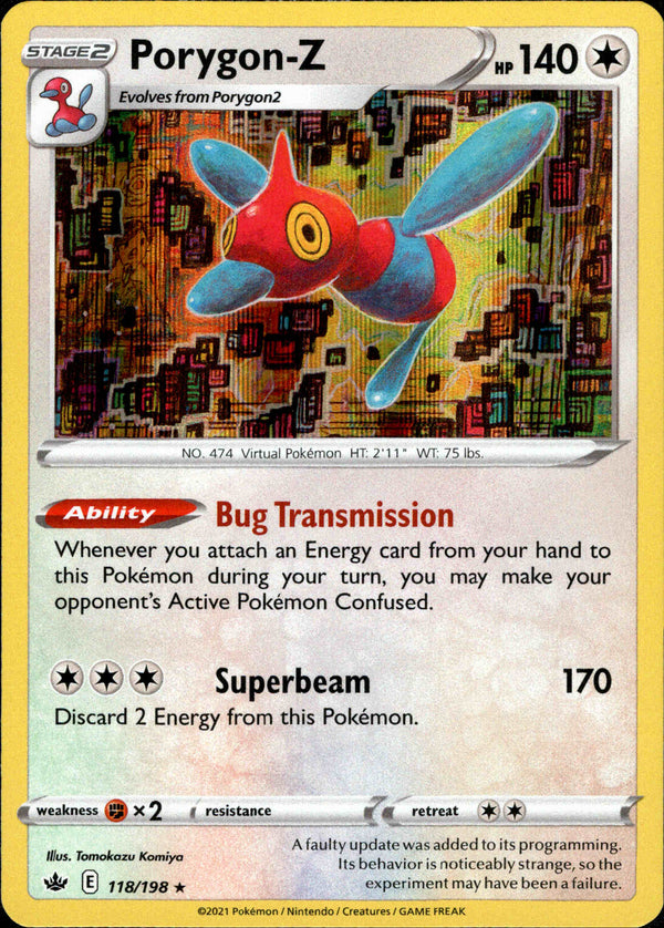 Porygon-Z - 118/198 - Chilling Reign - Holo - Card Cavern