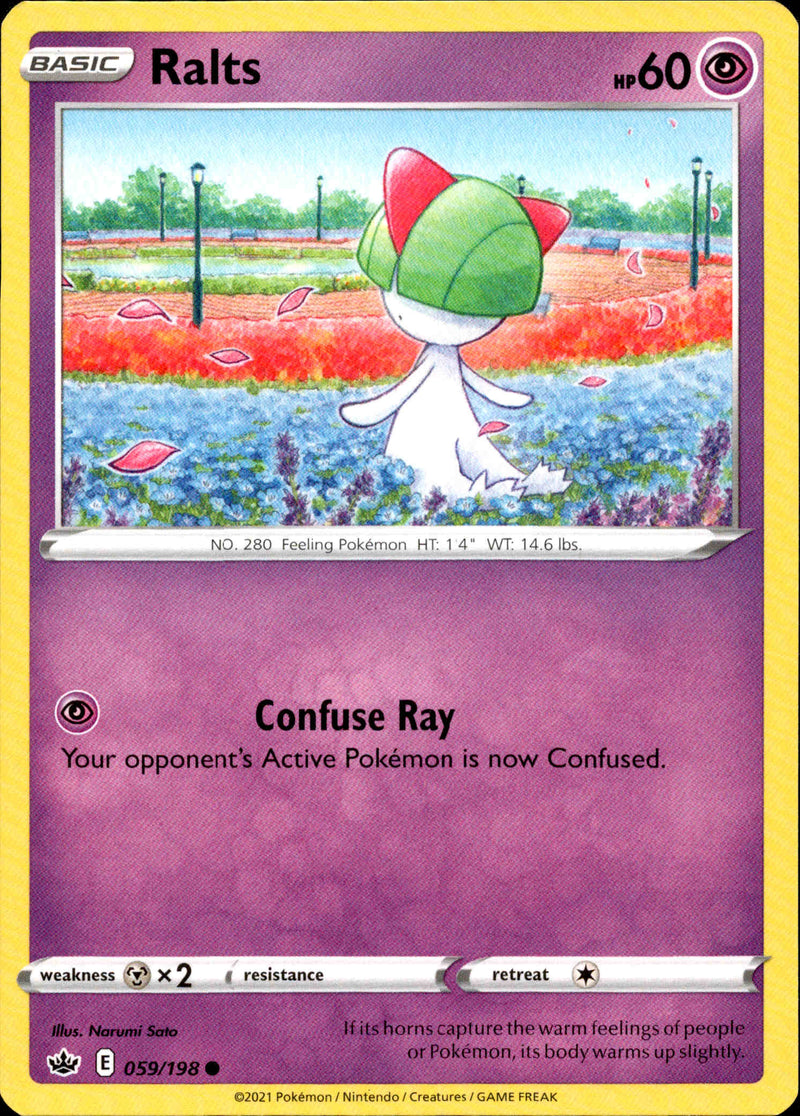 Ralts - 059/198 - Chilling Reign - Card Cavern