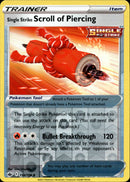 Single Strike Scroll of Piercing - 154/198 - Chilling Reign - Reverse Holo - Card Cavern