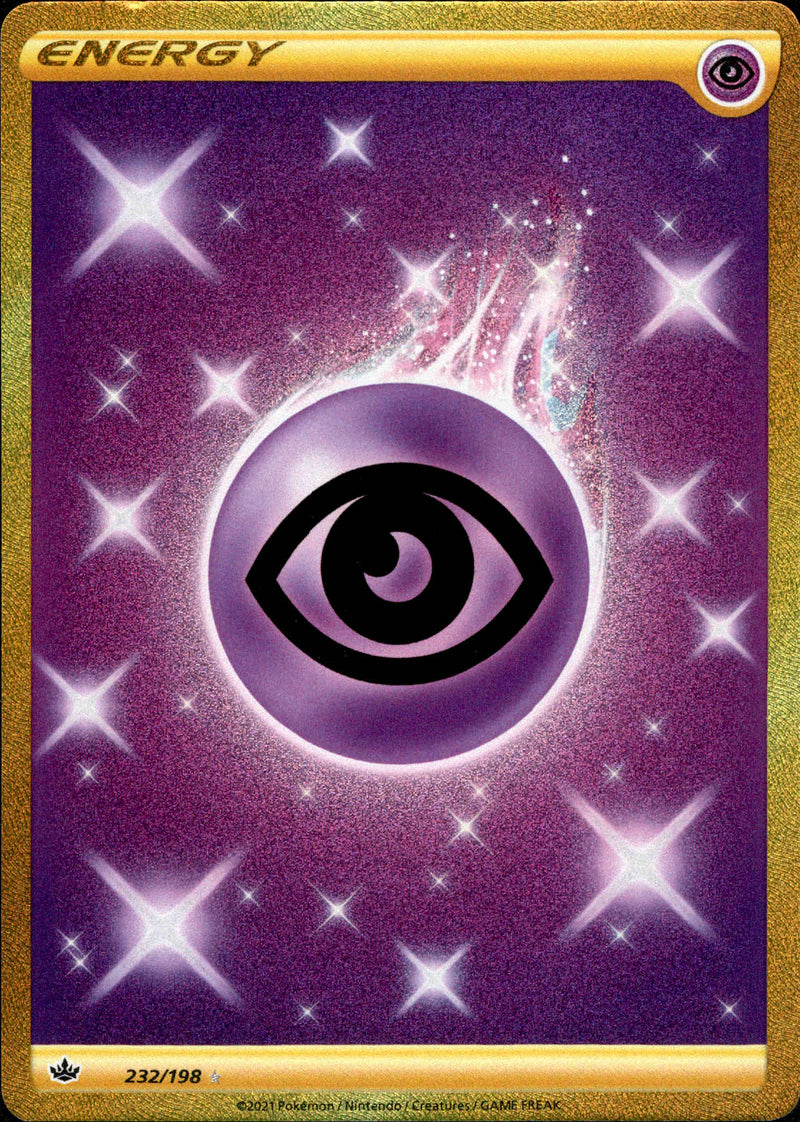 moshi monsters cards rare Psychic Energy Secret Rare - 232/198 - Chilling Reign