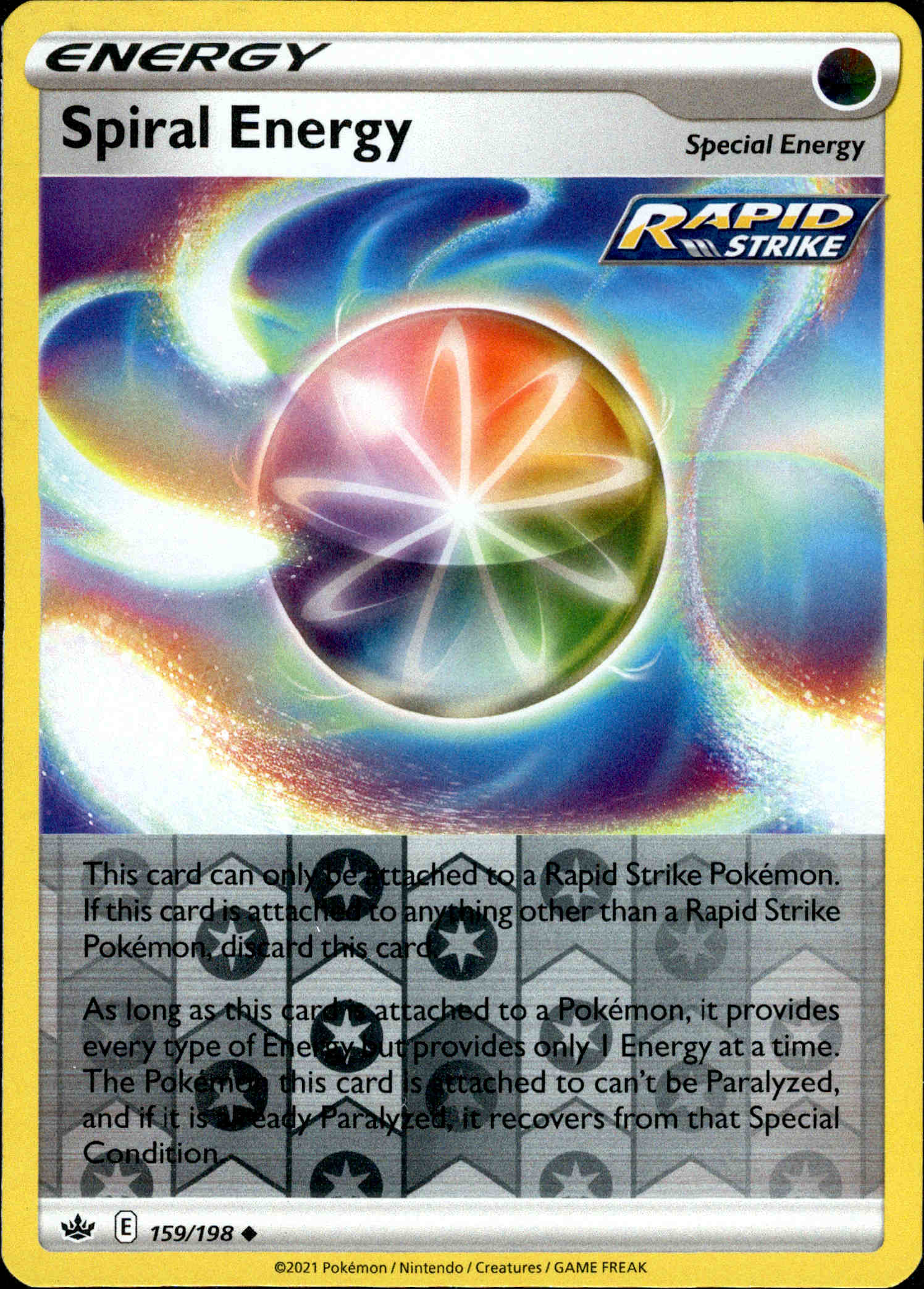 Spiral Energy - 159/198 - Chilling Reign - Reverse Holo - Card Cavern