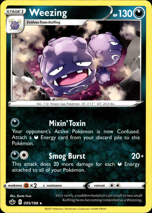 Weezing - 095/198 - Chilling Reign - Card Cavern