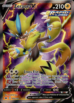 Zeraora V Full Art - 165/198 - Chilling Reign - Holo - Card Cavern