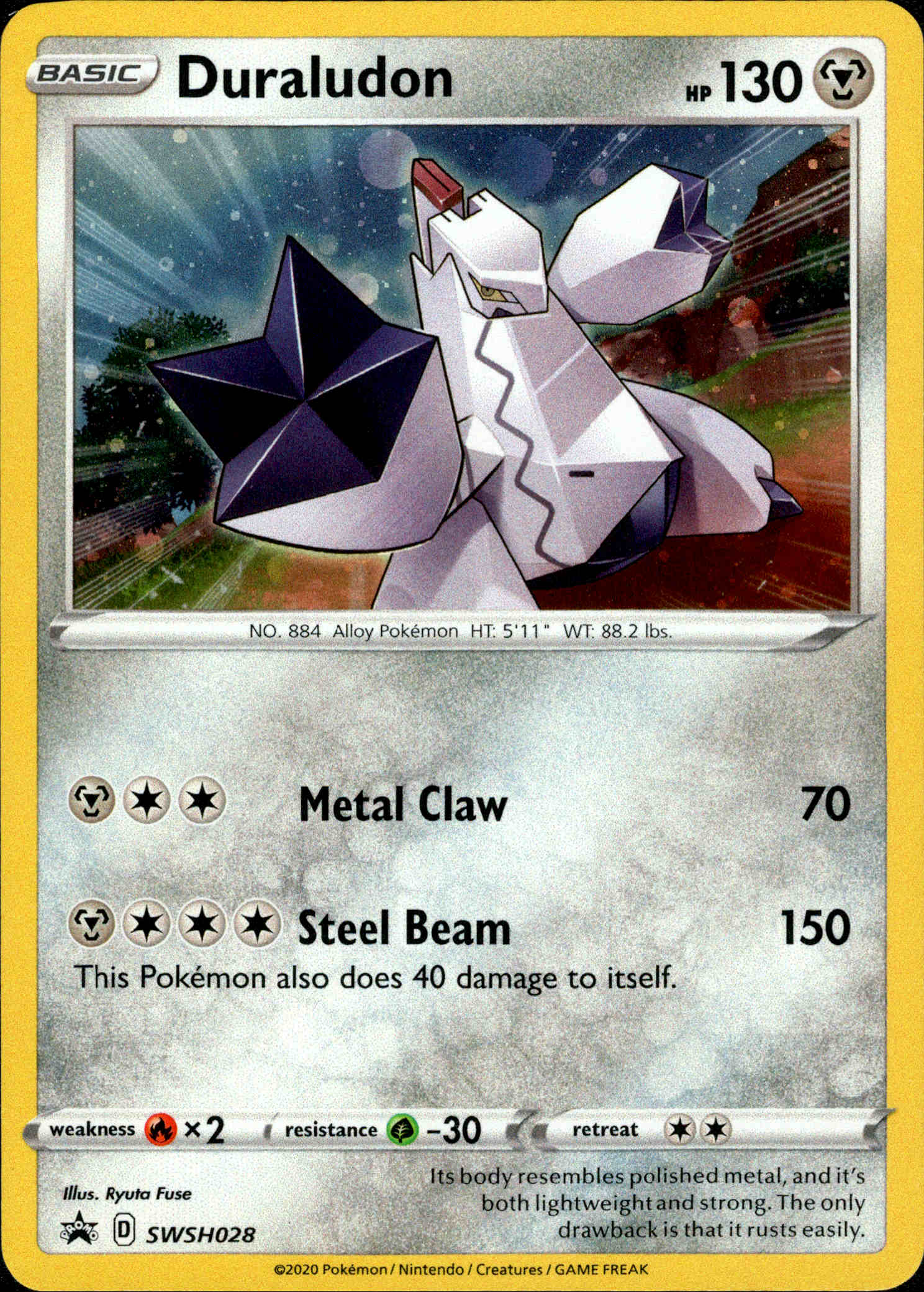Duraludon - SWSH028 - Sword & Shield Promo - Card Cavern