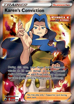 Karen's Conviction Full Art - 193/198 - Chilling Reign - Holo - Card Cavern