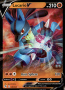 Lucario V - 146/264 - Fusion Strike - Holo - Card Cavern