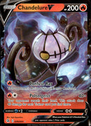 Chandelure V - 039/264 - Fusion Strike - Holo - Card Cavern