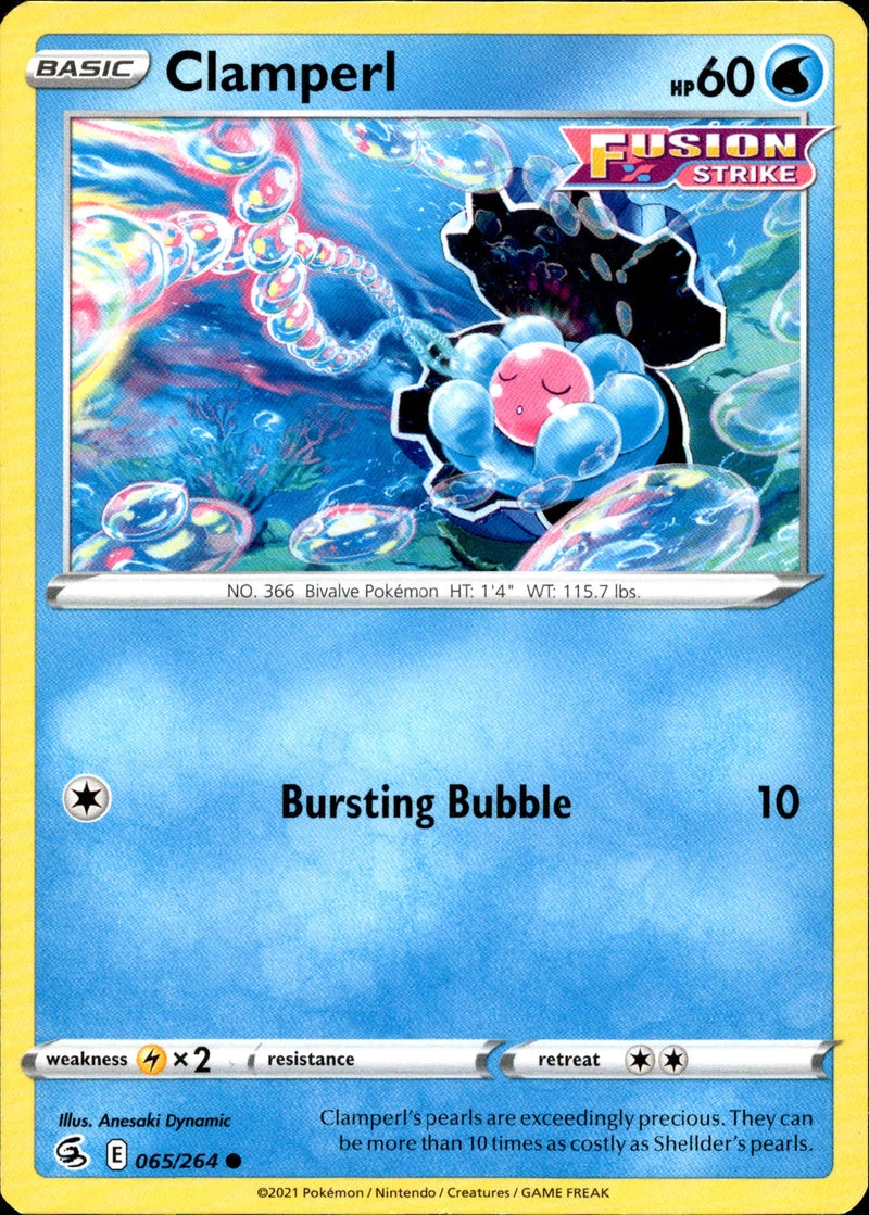 Clamperl - 065/264 - Fusion Strike - Card Cavern