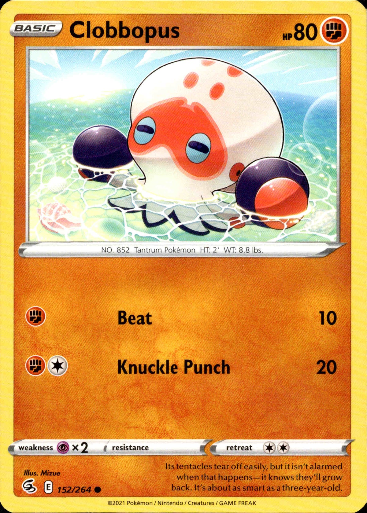 Clobbopus - 152/264 - Fusion Strike - Card Cavern