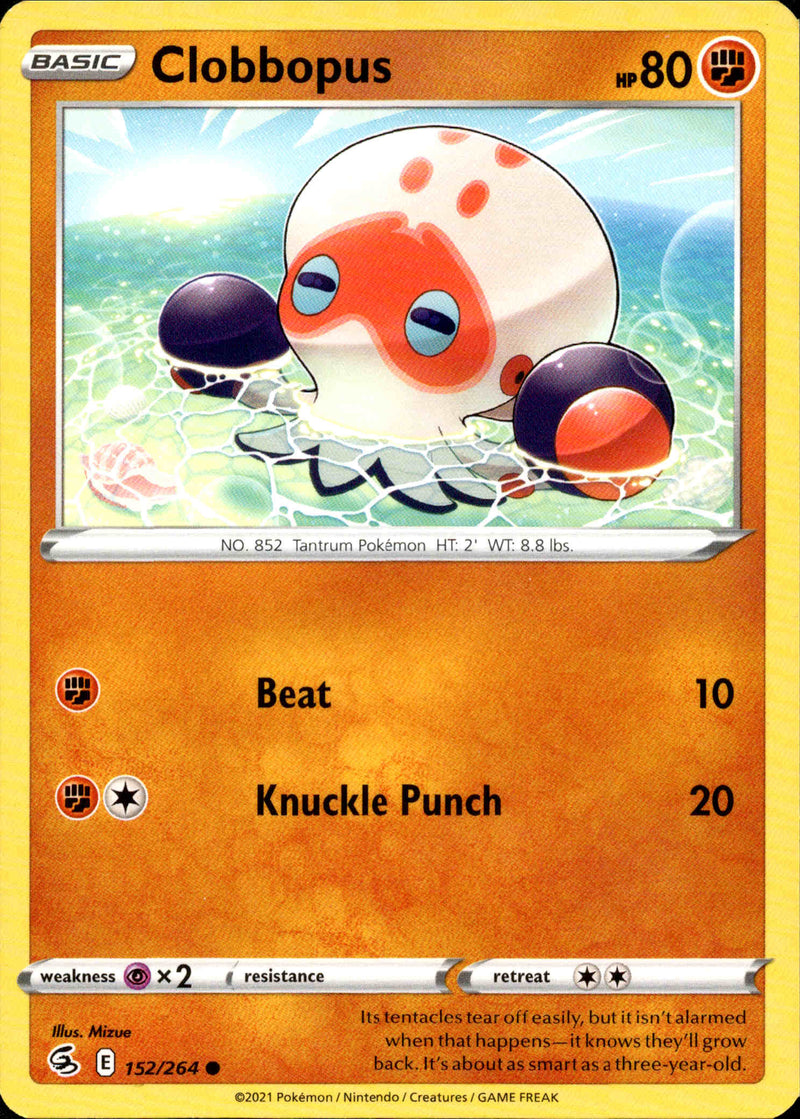 Clobbopus - 152/264 - Fusion Strike - Card Cavern