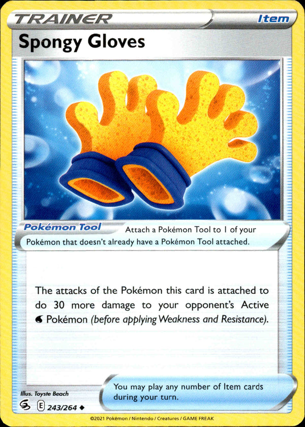 Spongy Gloves - 243/264 - Fusion Strike - Card Cavern