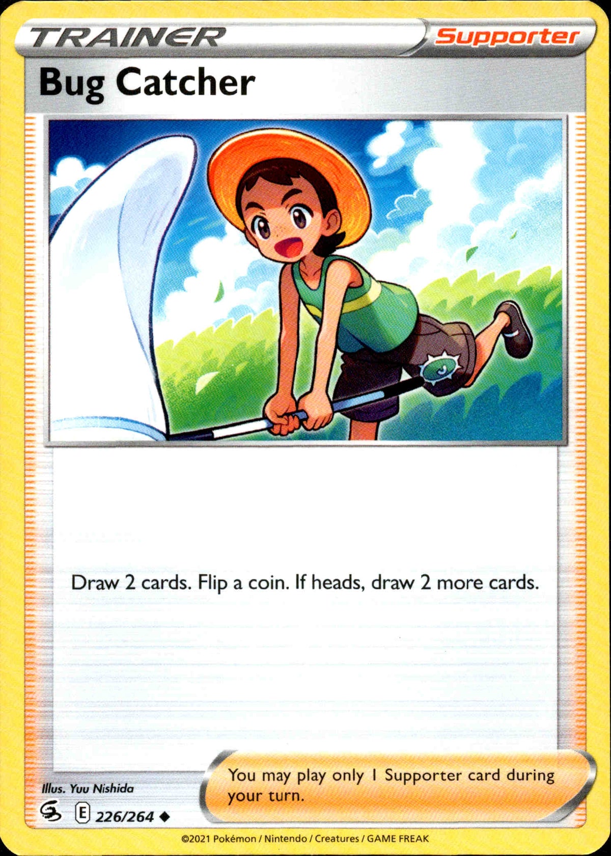 Bug Catcher - 226/264 - Fusion Strike - Card Cavern
