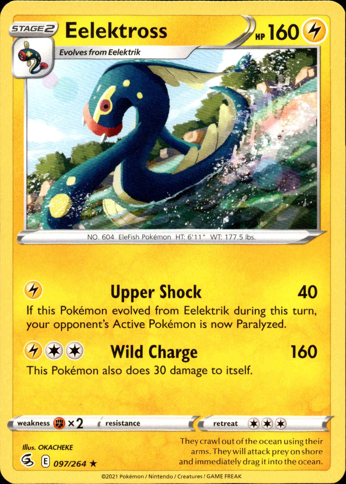 Eelektross - 097/264 - Fusion Strike - Card Cavern