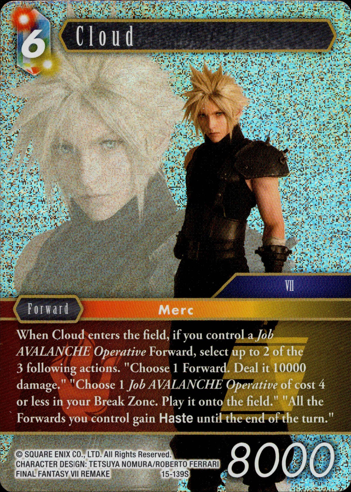 Cloud - 15-139S - Crystal Dominion - Foil - Card Cavern