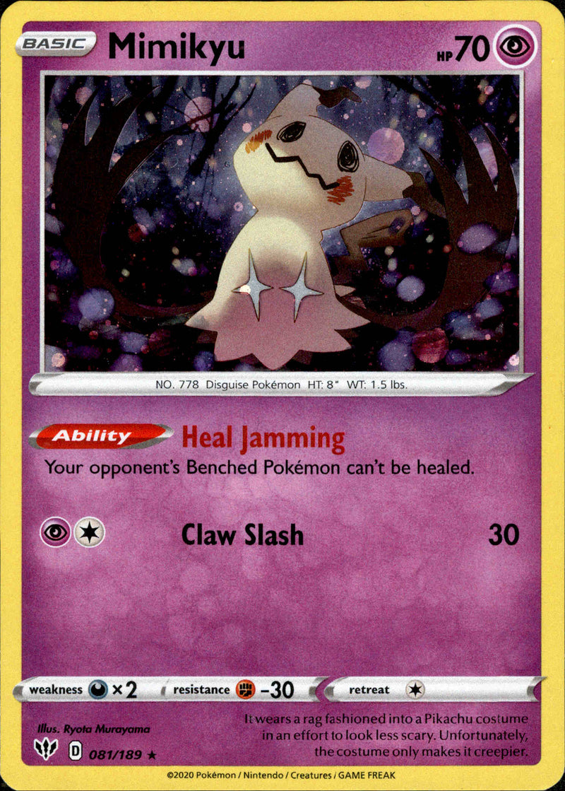 Mimikyu - 081/189 - Knockout Tin