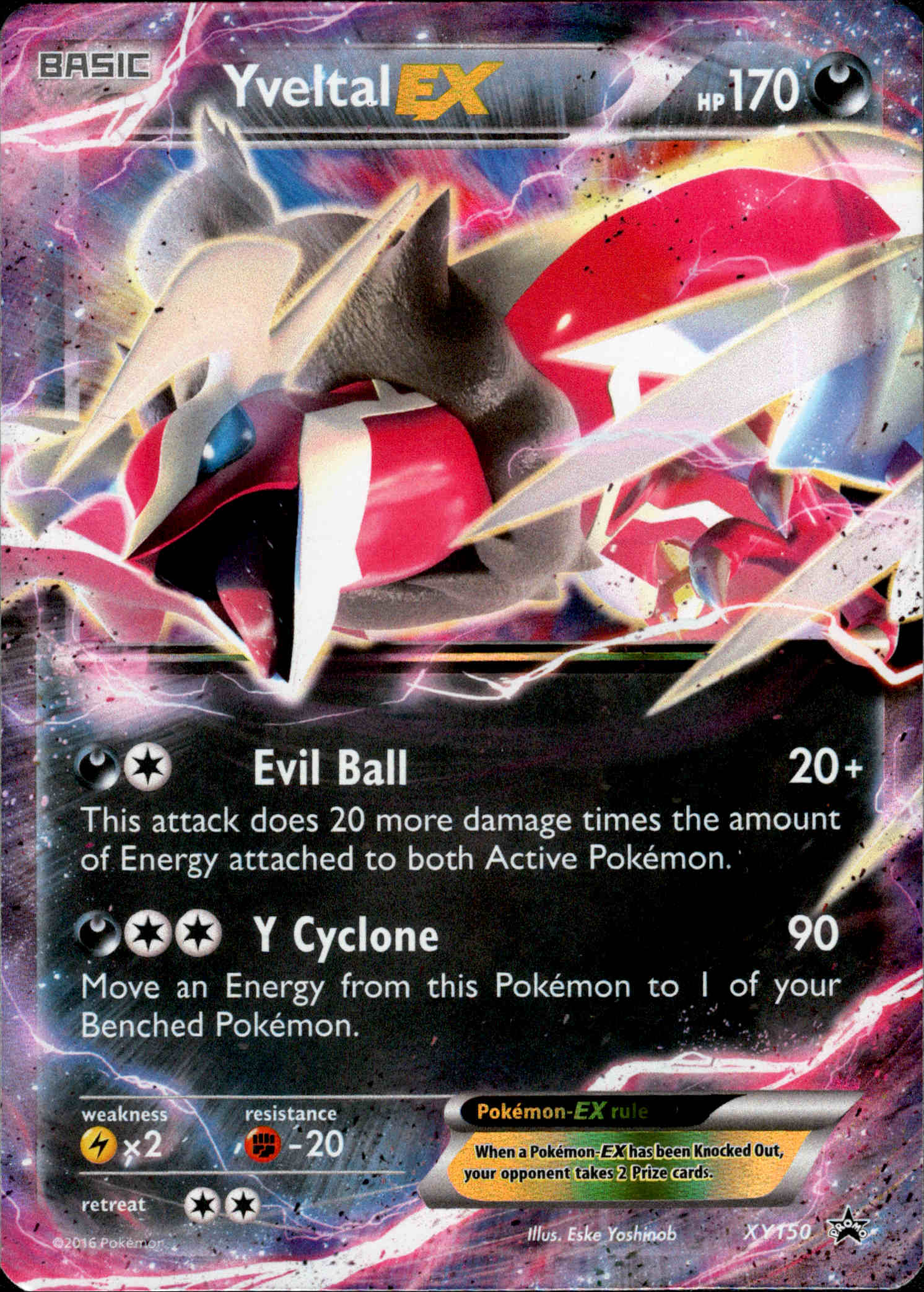 Yveltal EX - XY150 - XY Promo - Card Cavern