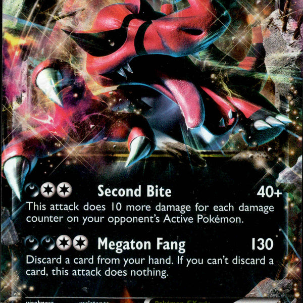 Krookodile EX - XY25 - XY Promo Card Cavern Trading Cards, LLC Krookodile EX - XY25 - XY Promo Card Cavern Trading Cards, LLC