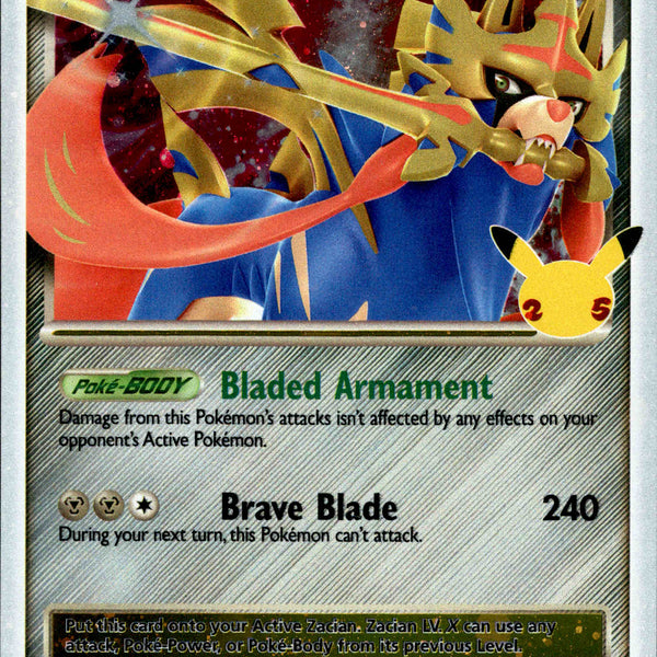 Zacian LV. X - SWSH135 - Sword & Shield Promo Card Cavern Trading Cards, LLC Zacian LV. X - SWSH135 - Sword & Shield Promo Card Cavern Trading Cards, LLC