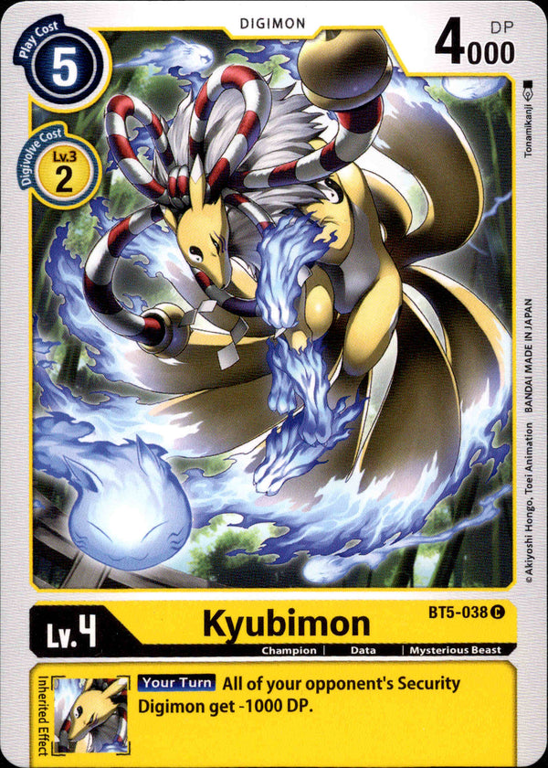 Kyubimon - BT5-038 - Battle Of Omni - Card Cavern