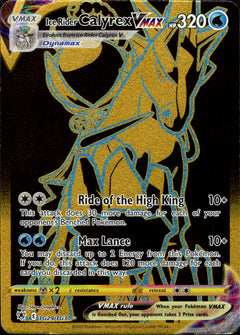 Ice Rider Calyrex VMAX Secret Rare - TG29/TG30 - Astral Radiance - Holo - Card Cavern