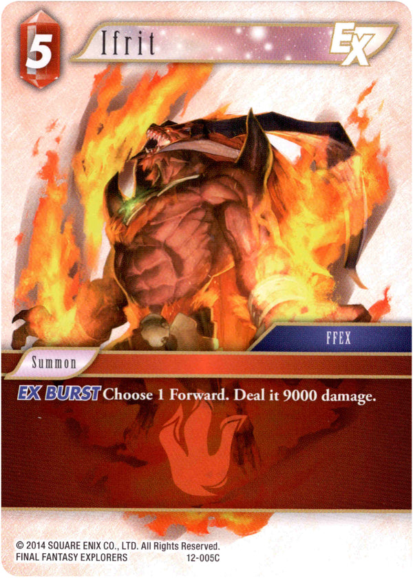 Ifrit - 12-005C - Opus XII - Card Cavern