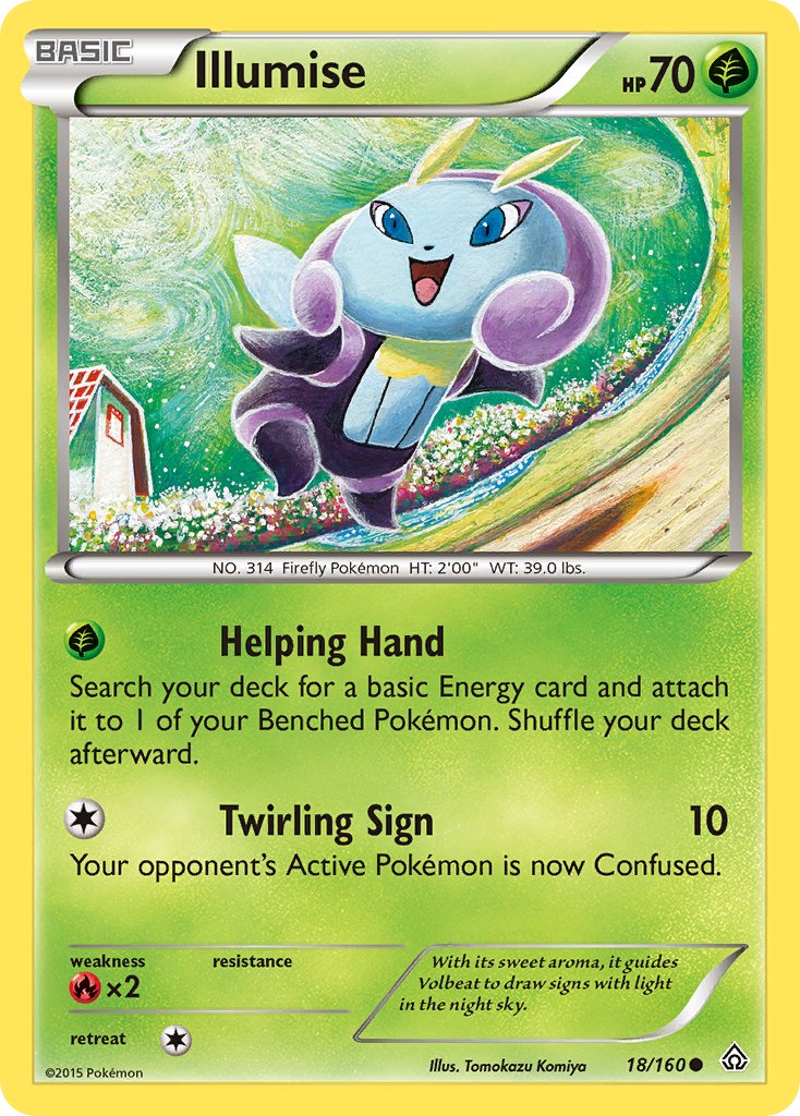 Illumise - 18/160 - Primal Clash - Card Cavern