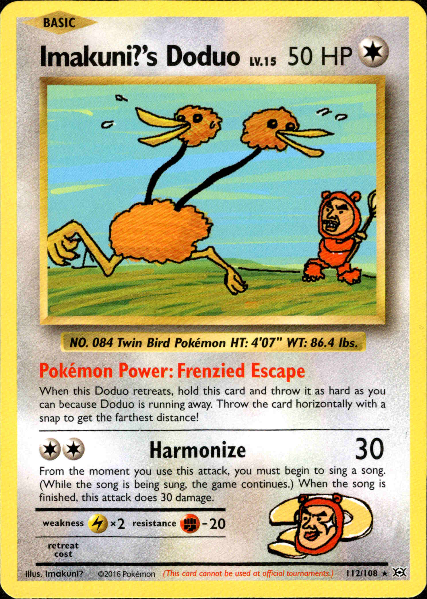 Imakuni?'s Doduo - 112/108 - Evolutions - Card Cavern