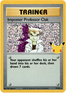 Imposter Professor Oak (Classic Collection) - 73/102 - Celebrations - Holo - Card Cavern