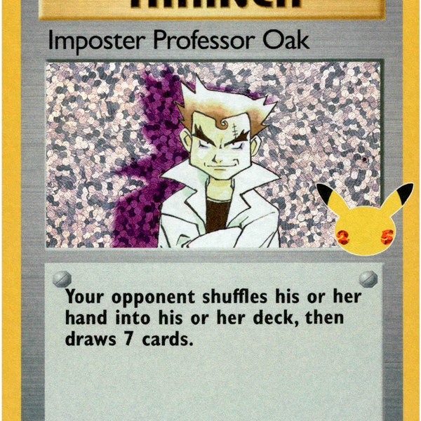professor oak pokemon card Imposter Professor Oak (Classic Collection) - 73/102 - Celebrations