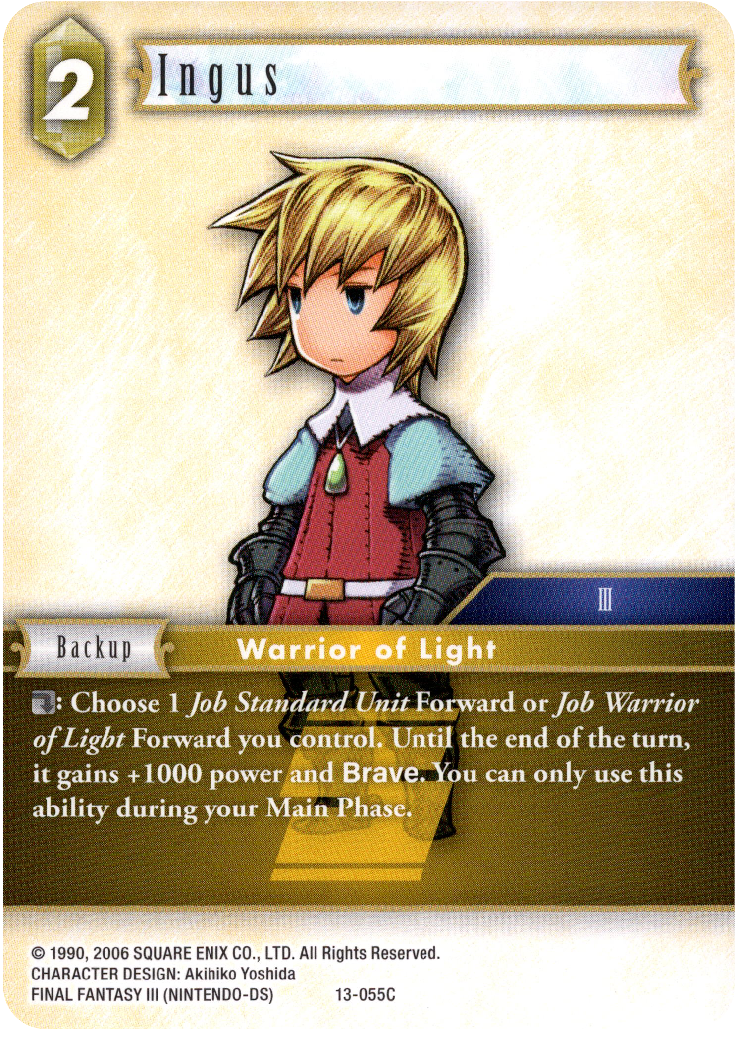 Ingus - 13-055C - Opus XIII - Card Cavern