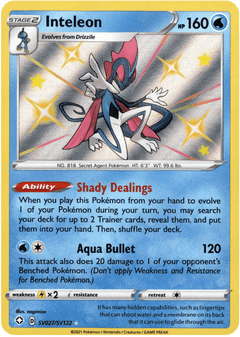 Inteleon - SV027/SV122 - Shining Fates - Holo - Card Cavern