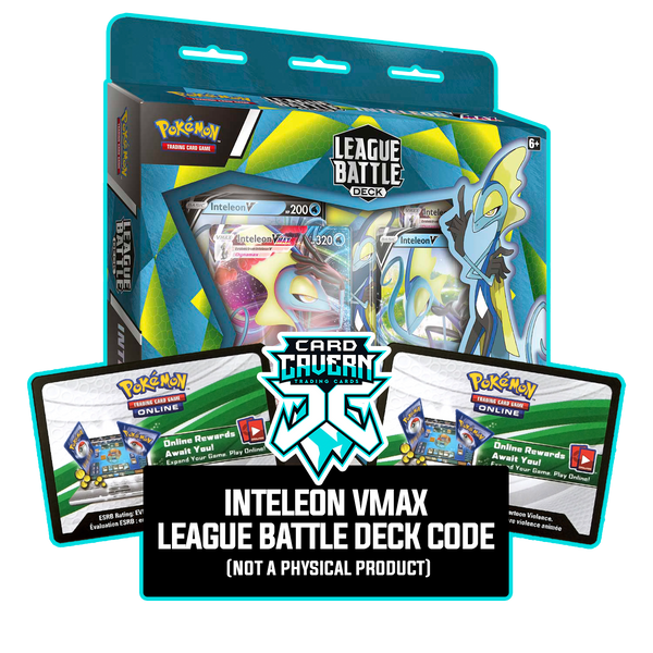 League Battle Deck: Inteleon VMAX PTCGO Code - Card Cavern