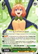 Intimate Sisters, Yotsuba Nakano - 5HY/W83-E035 - The Quintessential Quintuplets - Card Cavern