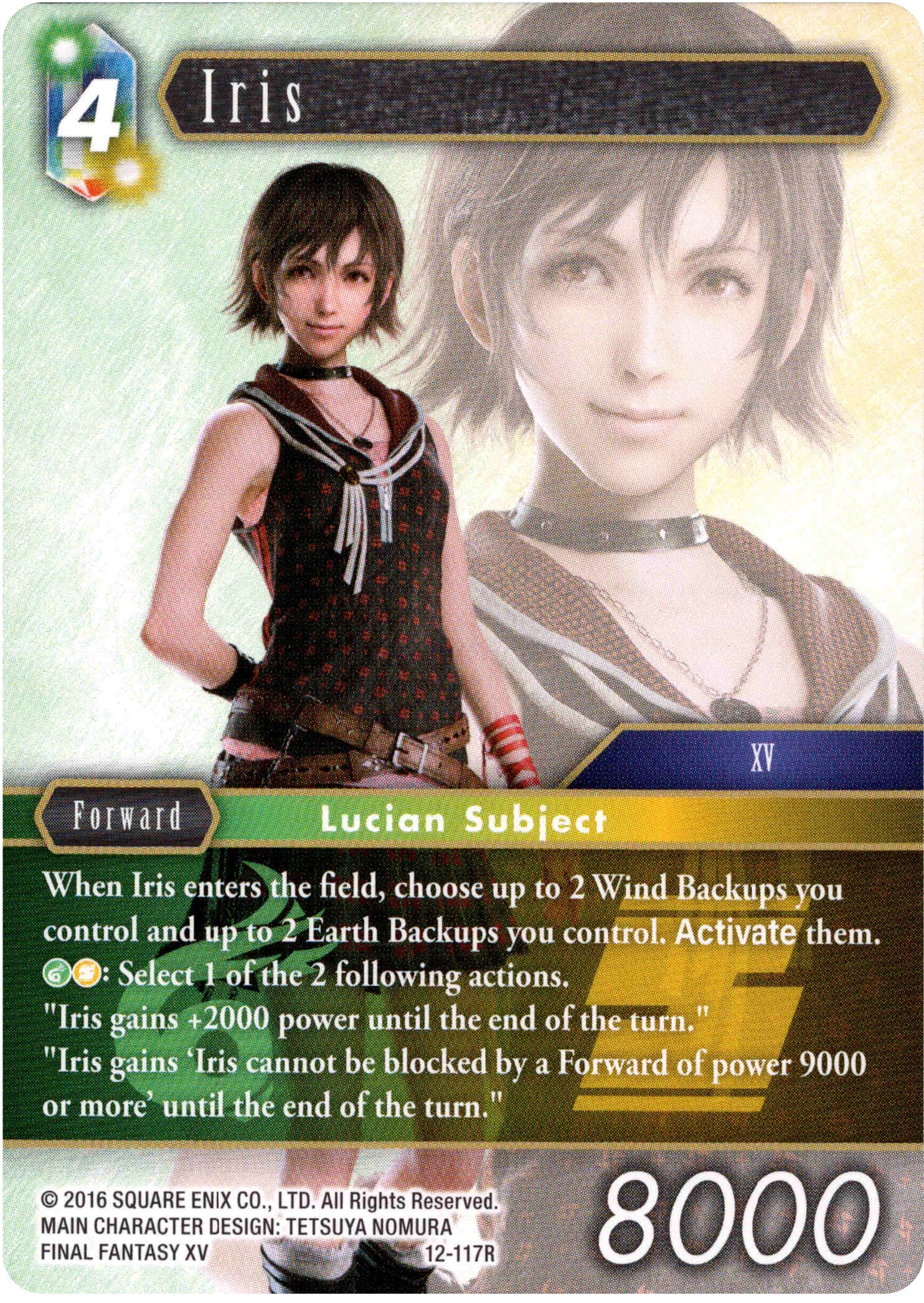 Iris - 12-117R - Opus XII - Card Cavern