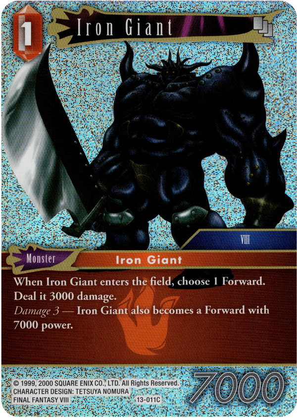 Iron Giant - 13-011C - Opus XIII - Foil - Card Cavern
