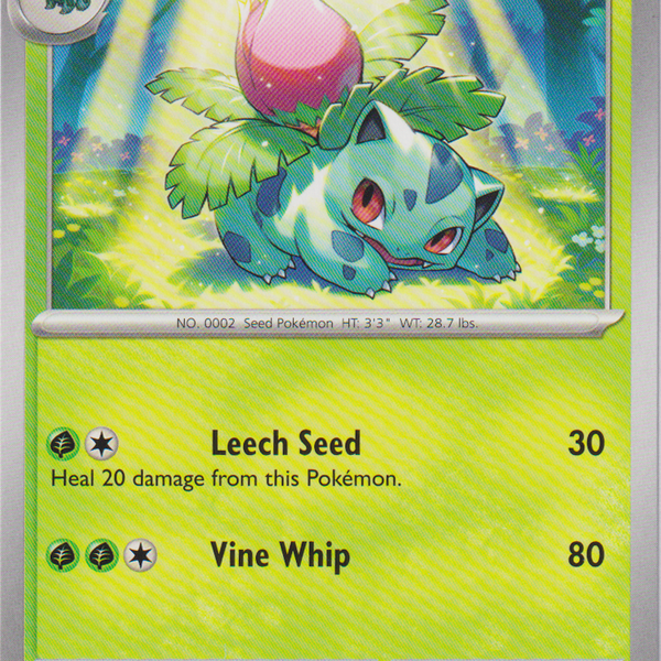 Ivysaur - 002/165 - Scarlet & Violet 151 – Card Cavern Trading